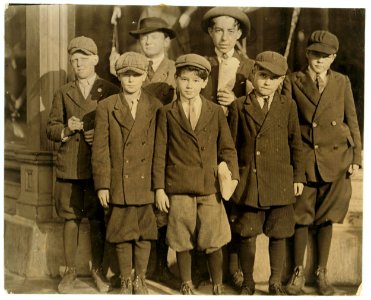 Furchgott's Department Store. Employs large number of youngsters as cash boys and wrappers. Counted nine apparently under 12. One was 9, he said, and other 11. You(n)gest work for $3. a LOC nclc.03846 photo
