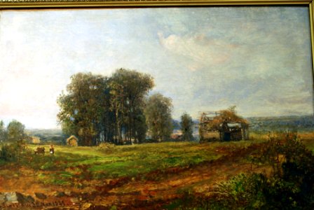 Fyodor Yasnovsky. Summer landscape with road
