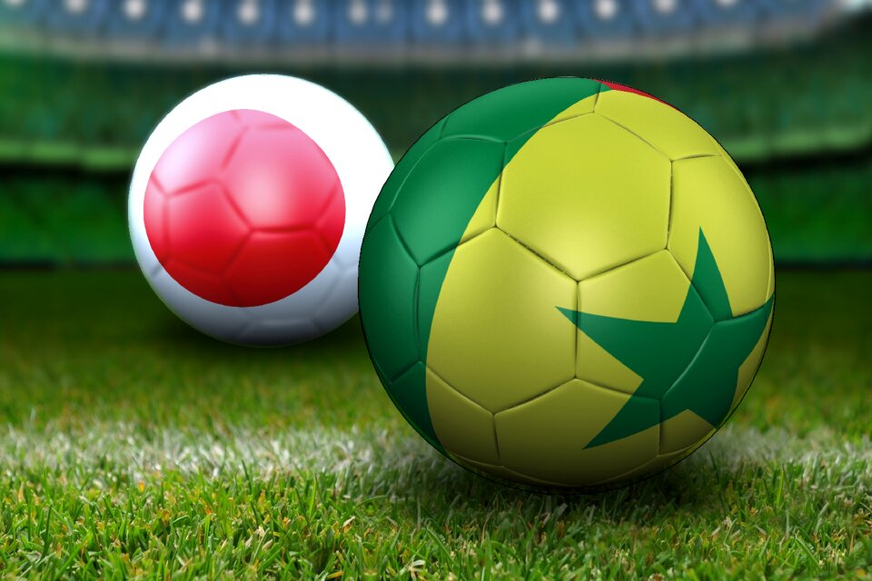 World cup ball flag
