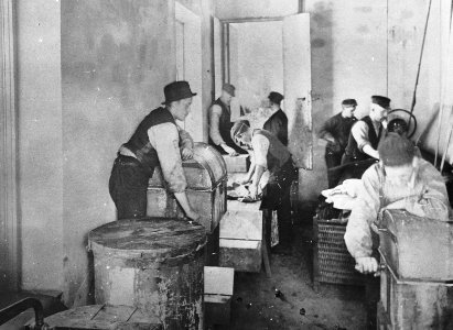 Färgeriet Nya Blå Hand, 1900e