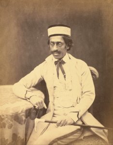 Fyud-ud-Daulah of the Budh Royal Family attributed to Felice Beato