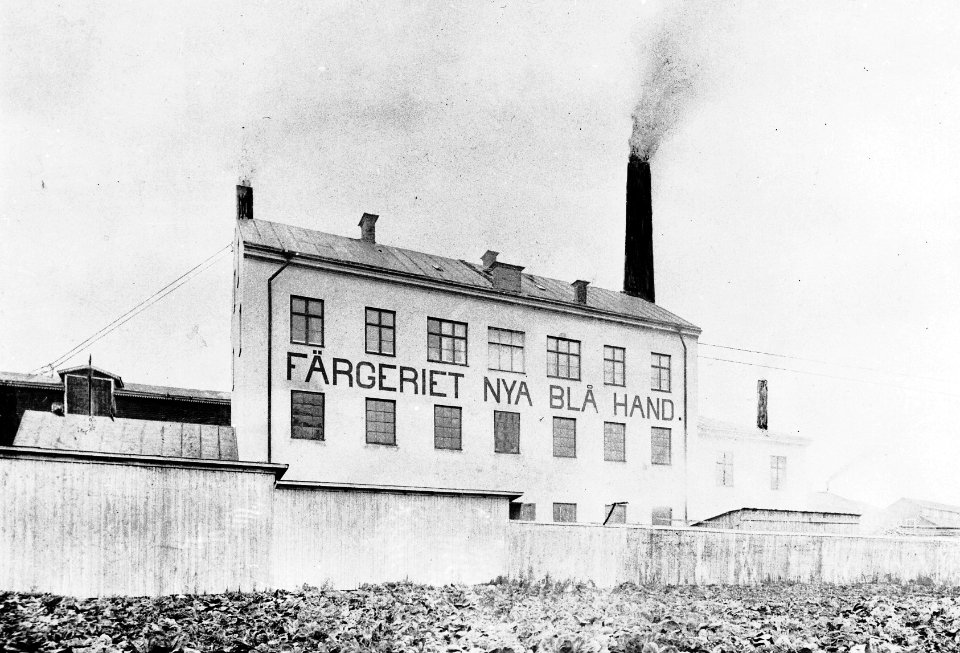 Färgeriet Nya Blå Hand, 1900