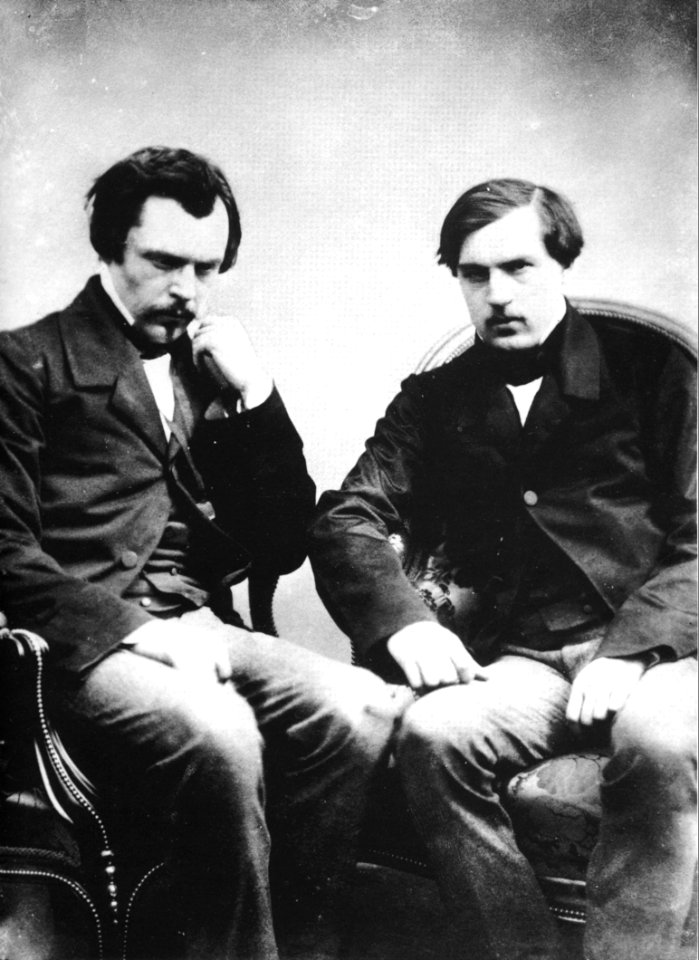Félix Nadar 1820-1910 portraits Edmond et Jules Goncourt