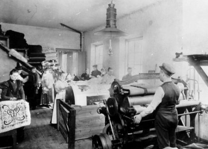 Färgeriet Nya Blå Hand, 1900d