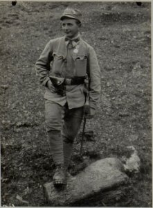Fähnrich Leopold Ruthner vom.K.K. Ldw.Inf.Rgt.Nro.21. (BildID 15457894)