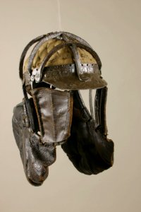 Fäktmask för sabelfäktning, 1800-tal - Livrustkammaren - 48179