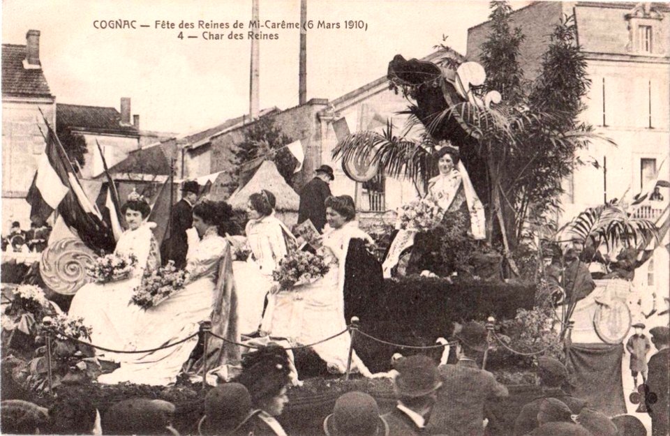 Fête des Reines de Mi-Carême1910 à Cognac