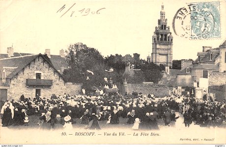 Fête-Dieu à Roscoff en 1906