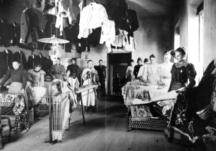 Färgeriet Nya Blå Hand, 1900b
