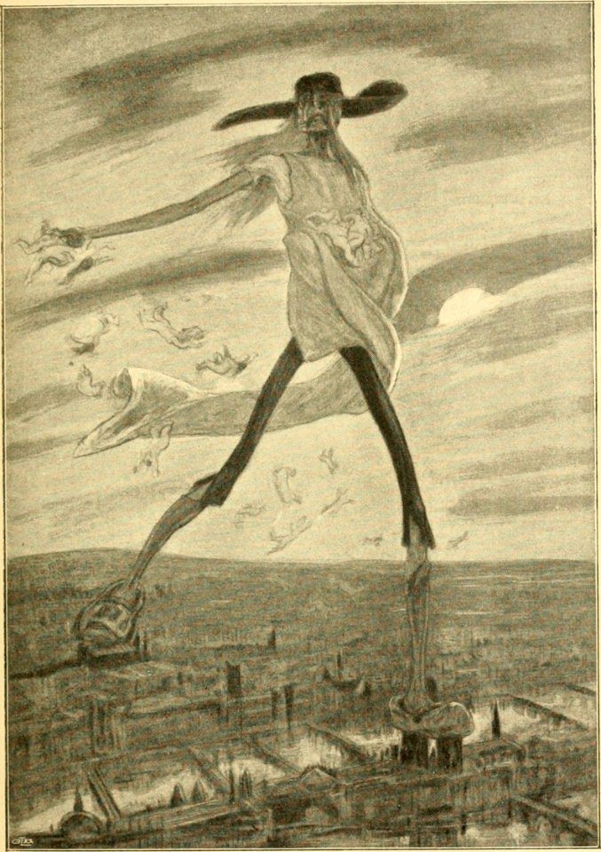 Félicien Rops - Satan semant l'ivraie