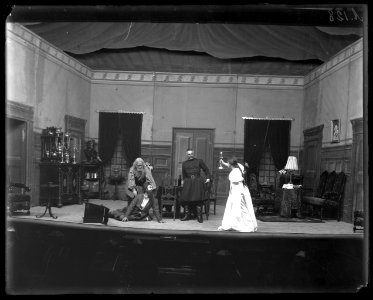 För alltid, Dramatiska teatern 1904. Föreställningsbild - SMV - DrT088