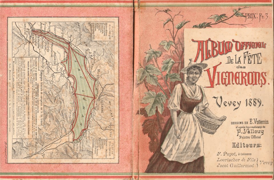 Fête des Vignerons - Vevey 1889 - album officiel - 00