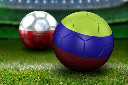 World cup ball flag