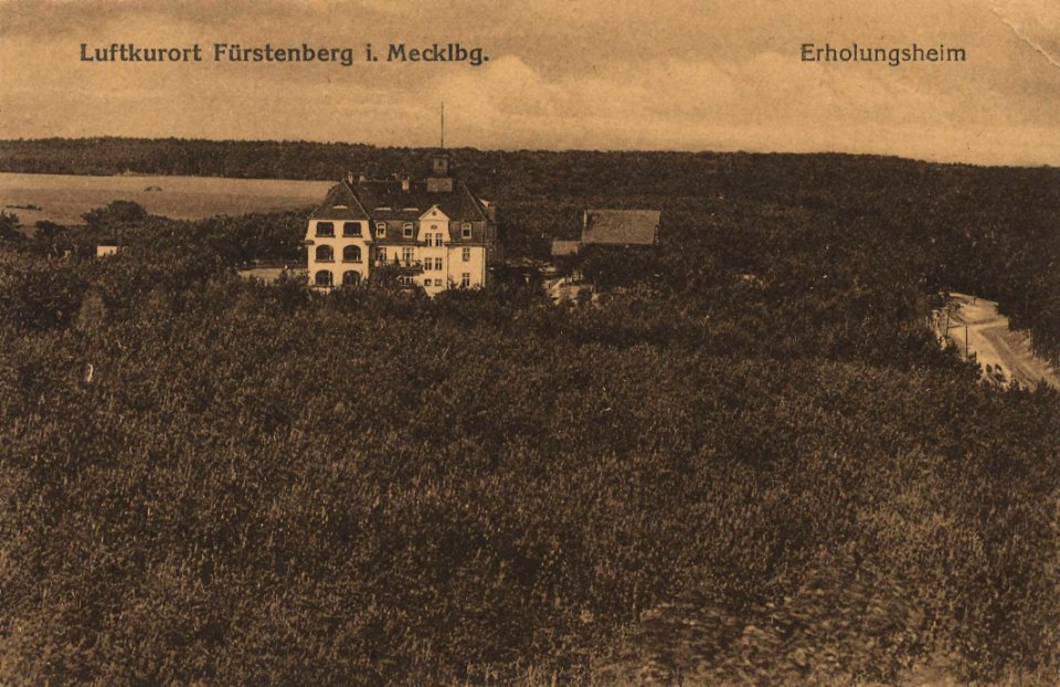 Fürstenberg i. Meckl., Brandenburg - Erholungsheim (Zeno Ansichtskarten)