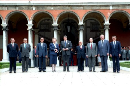 G-7 Economic Summit Leaders at the Giorgio Cini Foundation