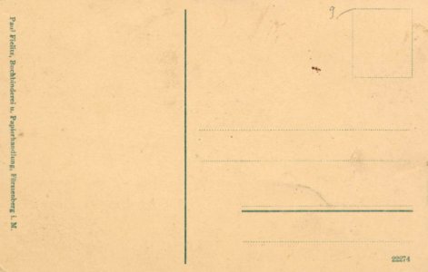 Fürstenberg i. Meckl., Brandenburg - Gebäudeansicht (back) (Zeno Ansichtskarten)