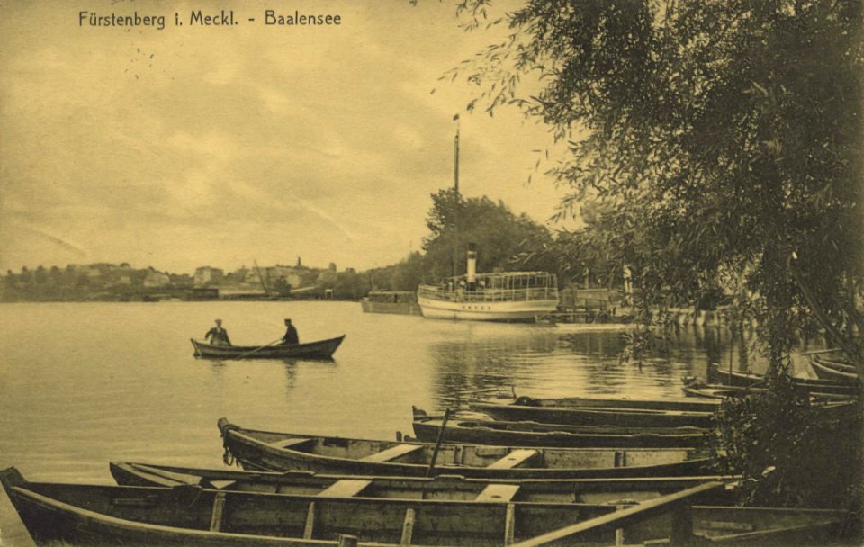 Fürstenberg i. Meckl., Brandenburg - Baalensee (Zeno Ansichtskarten)