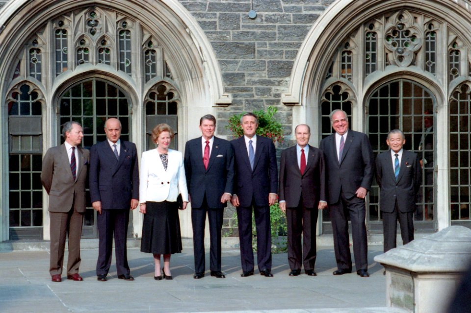 G-7 Economic Summit Leaders at the University of Toronto