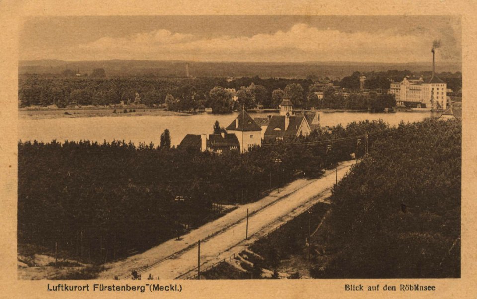 Fürstenberg i. Meckl., Brandenburg - Röblinsee (2) (Zeno Ansichtskarten)