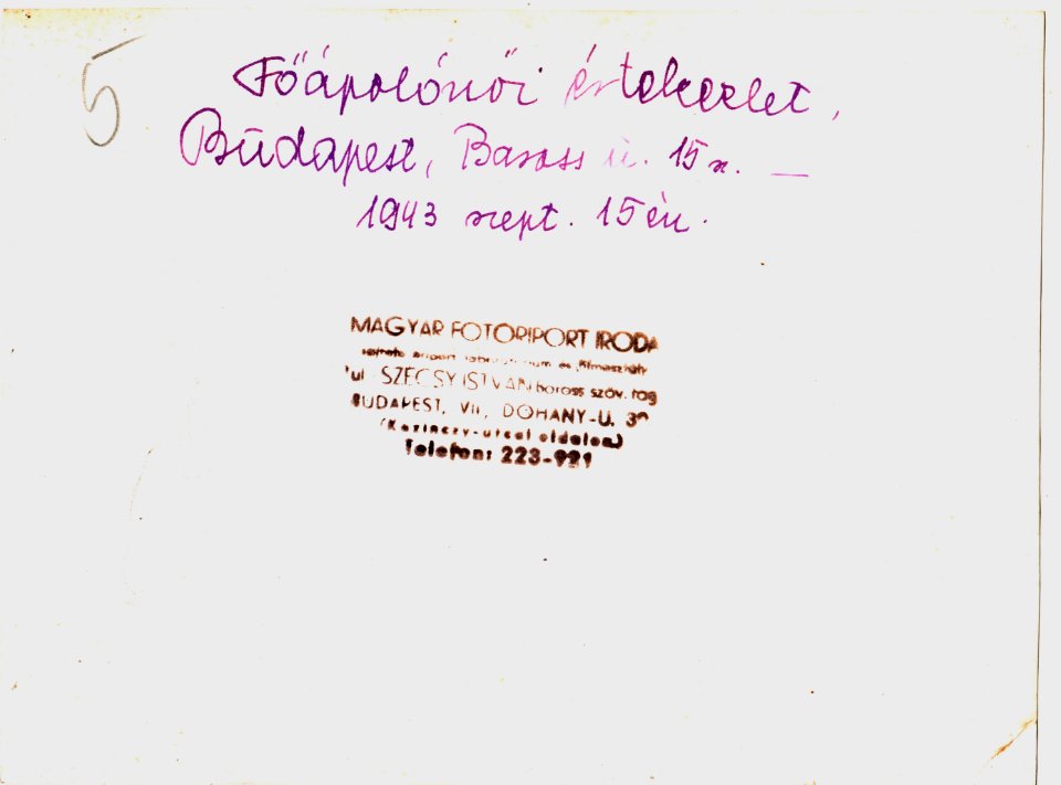Főápolói értekezlet - 1943. 09.15 (2)