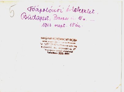 Főápolói értekezlet - 1943. 09.15 (2)
