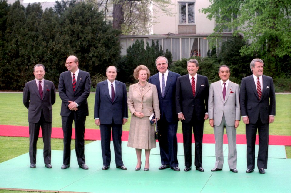G-7 Economic Summit Leaders at the Palais Schaumburg