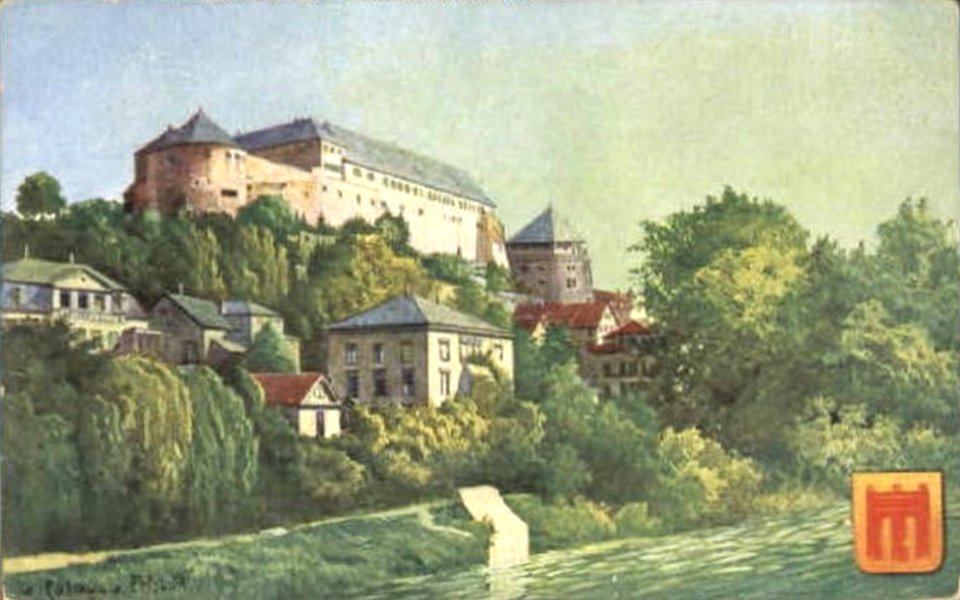 G Rothgeb - Hohentübingen von Südwesten (AK ca. 1910)