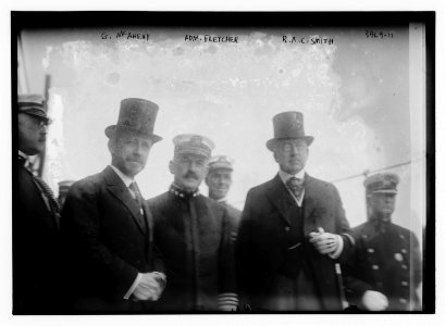G. McAneny, Adm. Fletcher, R.A.C. Smith LCCN2014699001