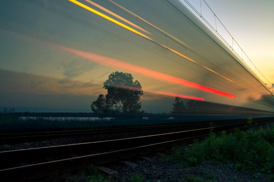 Field nature railway