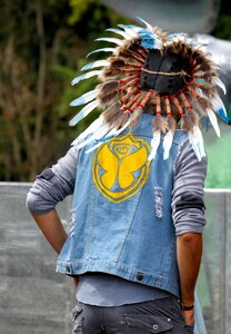 Chief festival feather