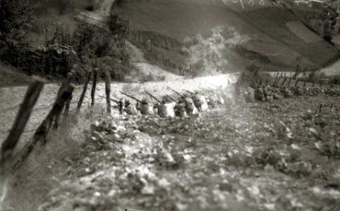 Grupo de soldados del bando republicano (3 de 6) - Fondo Car-Kutxa Fototeka