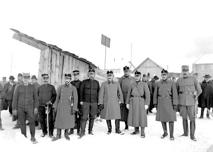 Gruppe von höheren Offizieren - CH-BAR - 3240314