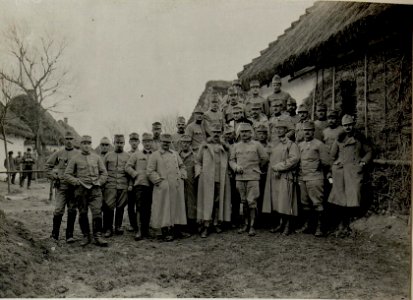 Gruppe der dekorierten Offiziere des IR.8. (BildID 15540258)