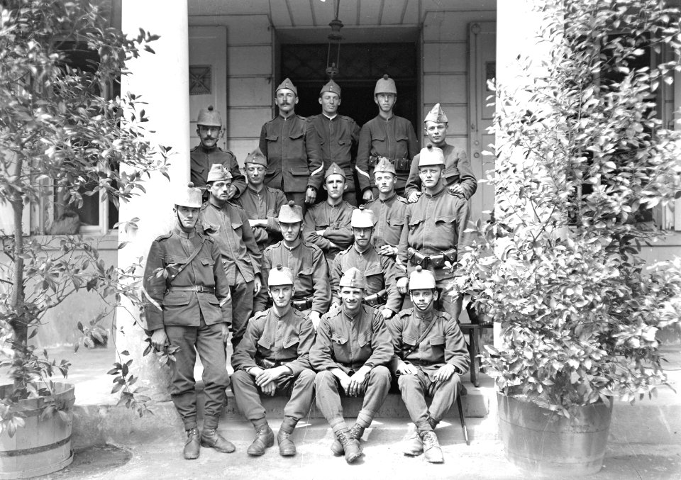 Gruppenbild von Soldaten - CH-BAR - 3239801