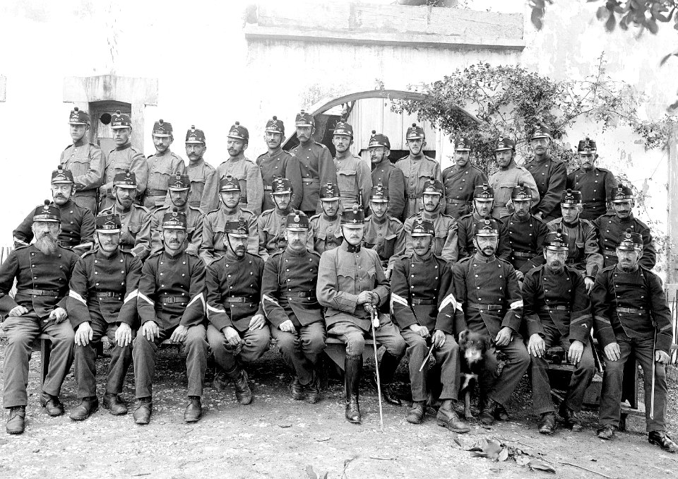 Gruppenaufnahme des Detachements Walten - CH-BAR - 3241433