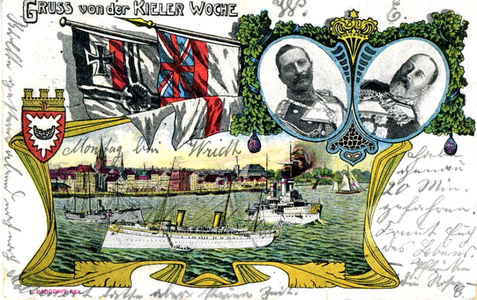 Gruss von der Kieler Woche (Kiel 48.883)