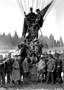 Gruppenbild der Korbmannschaft - CH-BAR - 3238345