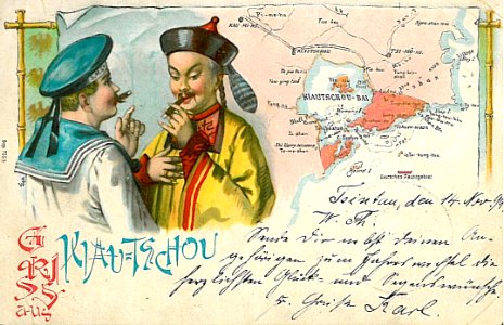 Gruß aus Kiau Tschou 1899