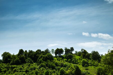 Nature landscape highland