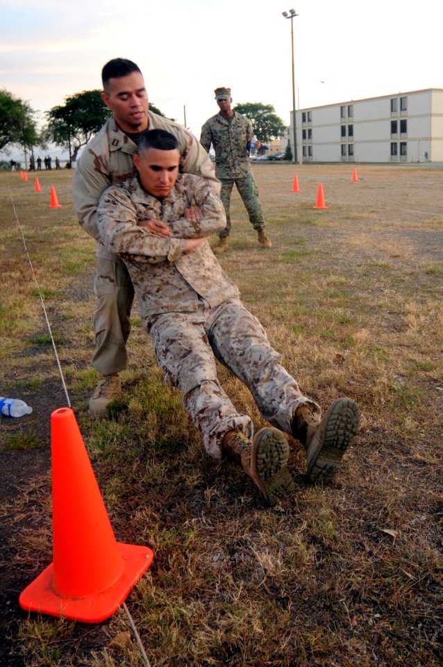 GTMO Marines, Sailors, and Soldiers Perform a Combat Fitness Test DVIDS311067