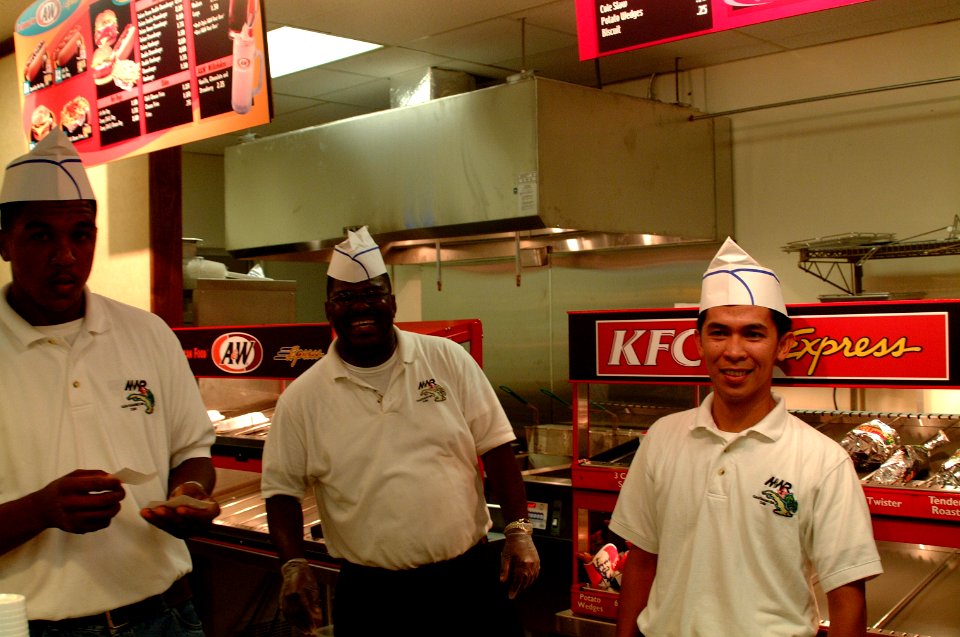 Guantanamo's Kentucky Fried Chicken and A&W Hamburgers