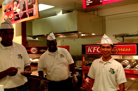 Guantanamo's Kentucky Fried Chicken and A&W Hamburgers