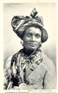 Guadeloupe costume féminin