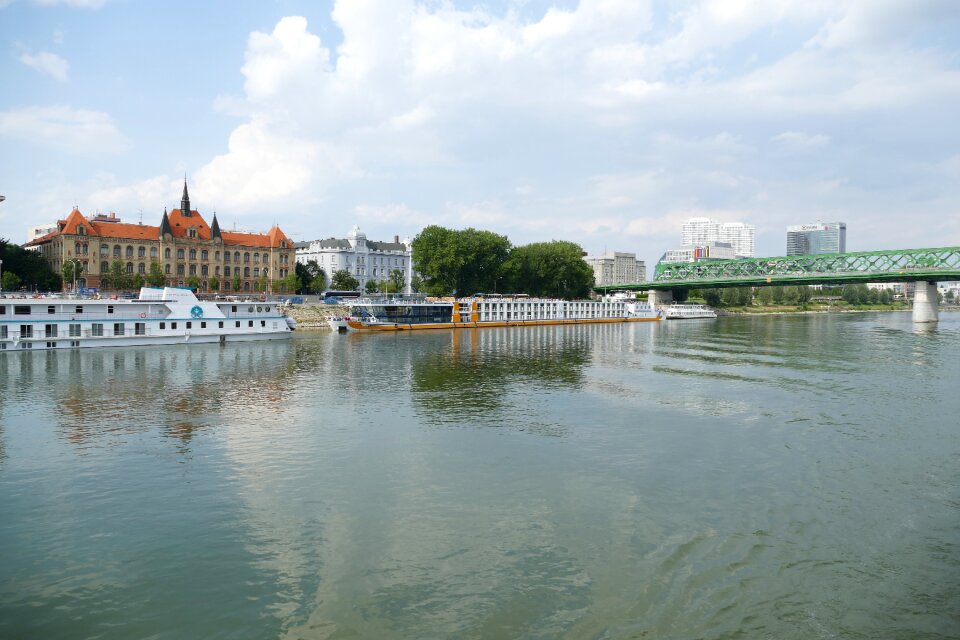 Historic center capital danube