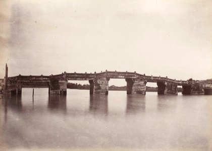 Guangzhou, Sot Chang Bridge by Lai Afong, c1880