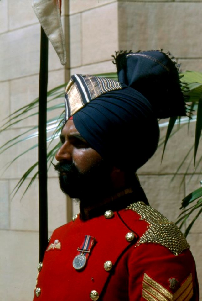 Guard at the residence of President Rajendra Prasad