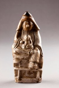 Guanyin, barmhärtighetens gudinna, figur - Hallwylska museet - 96201 photo