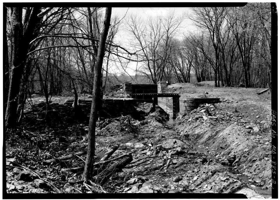 Guard Lock no 3 from HABS on C and O Canal