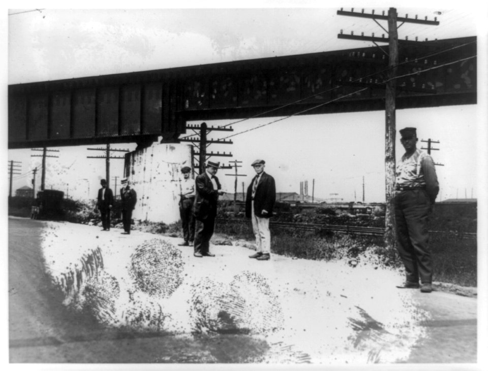 Guards on duty during the railroad strike LCCN89709484