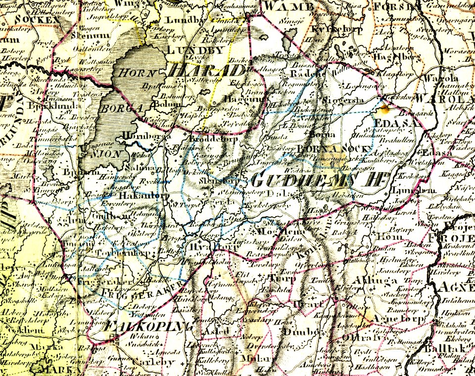 Gudhems härad (Hermenlin 1807)